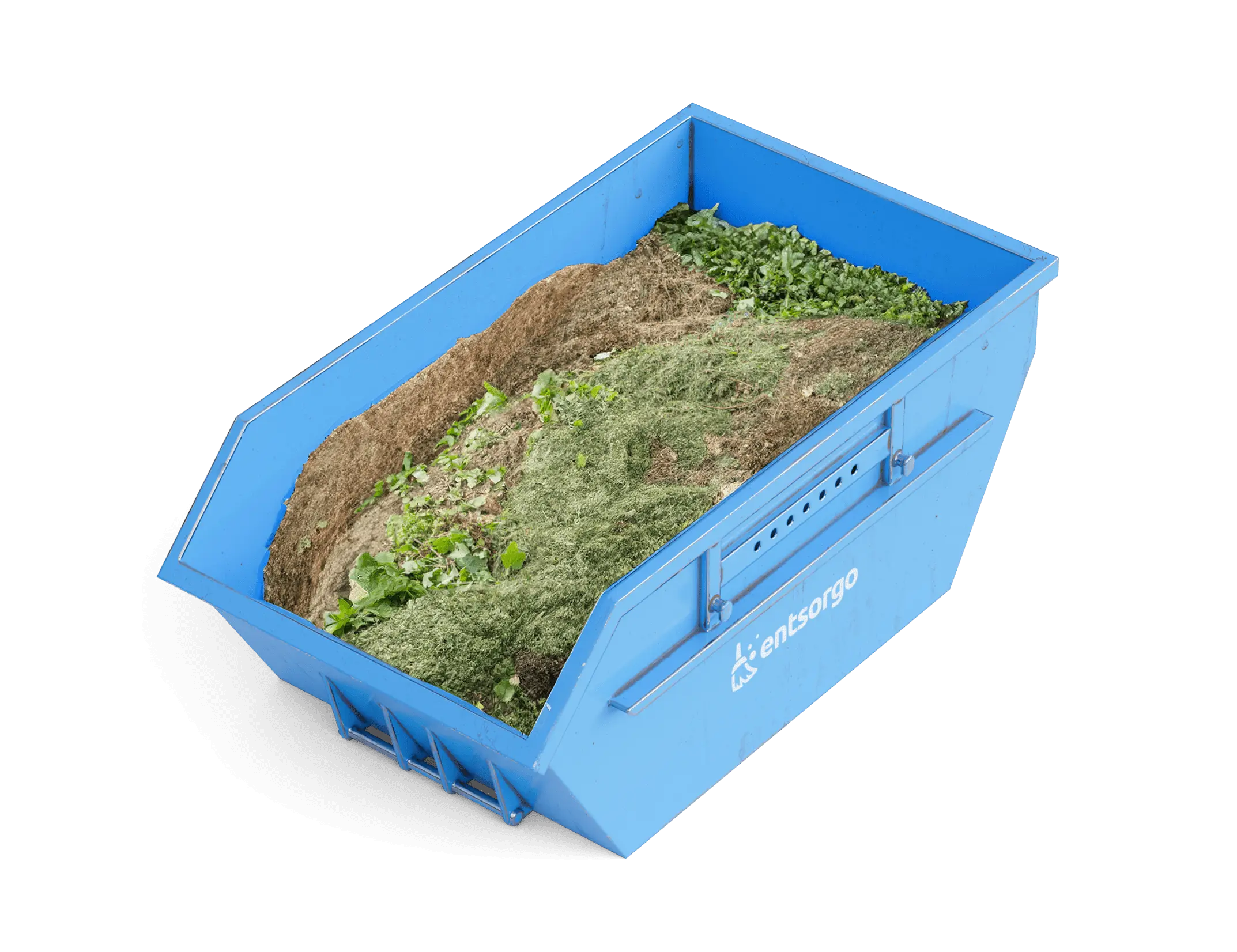 Gartenabfall: reine Grasnarbe